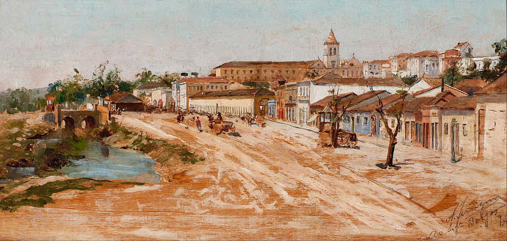 A INAUGURAÇÃO DA RUA 25 DE MARÇO