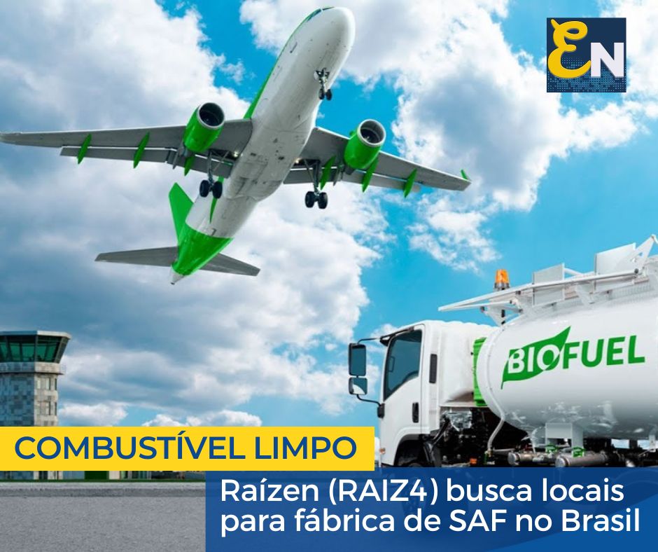 RAÍZEN (RAIZ4) BUSCA LOCAIS PARA FÁBRICA DE SAF NO BRASIL